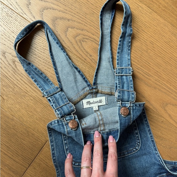 Madewell Skinny Overall - Size S - EUC - Medium Blue Wash Denim Jeans - Picture 4 of 12